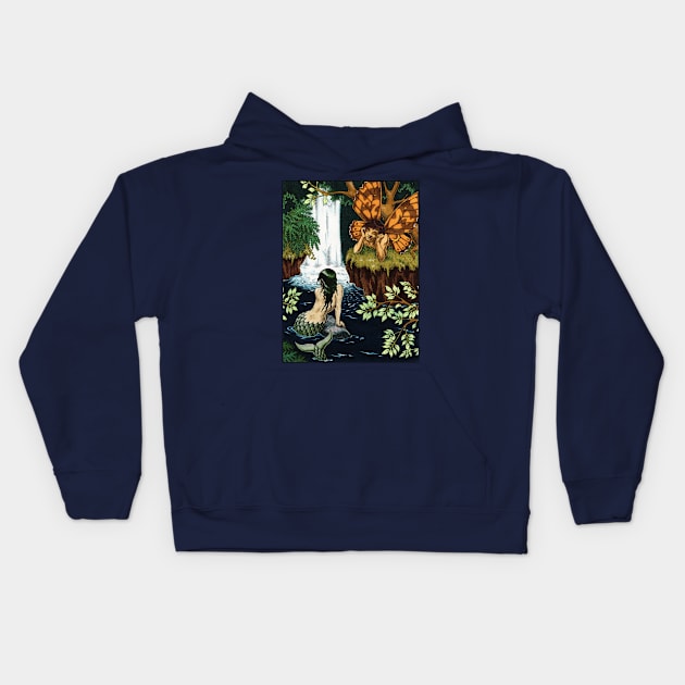 Awkward Romance Kids Hoodie by DarlaHallmark